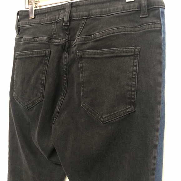 Closed Baker Black High Rise Skinny Stripe Jeans - Picture 2 of 7